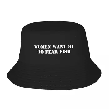 Yeni Kadın Istiyorum Bana Korku Balık Kova Şapka kamyon şoförü şapkası Simgesi Dropshipping Askeri Kap Adam erkek Kapaklar kadın