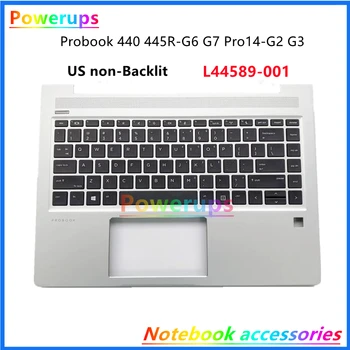Yeni Orijinal Laptop ABD Klavye Kabuk / Kılıf İçin HP Probook 440 445R G6 G7 Zhan66 Pro 14-G2 G3 L65225-001 L44588 L44589-001 X8J
