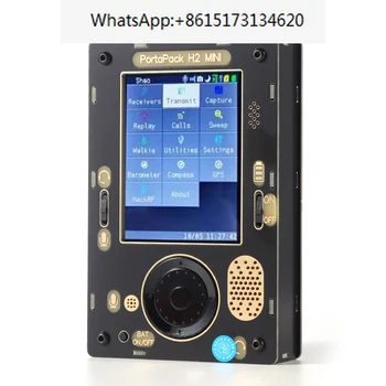 Yeni PortaPack H2 Mini Mayhem 3.2 inç Dokunmatik LCD + HackRF Bir Anten Durumda çanta seti SDR Yazılım Tanımlı Radyo 1 MHz-6 GHz