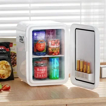 Kemın mini buzdolabı ofis araba mini mini araba ev çift kullanımlı soğutma adanmış mobil masaüstü buzdolabı.