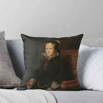 Mary Tudor portresi-Antonis Mor Atmak Yastık yastıklar dekor ev sonbahar dekorasyon