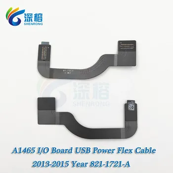 Orijinal A1465 I / O Kartı macbook için kablo Hava 11‘ A1465 USB Güç Ses Kartı DC jak kablosu Flex 821-1721-A 2013 2014 2015 Yıl