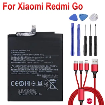 Xiaomi Redmi İçin BN3A 3000mAh pil +USB kablosu + araç seti